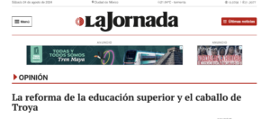 La reforma de la educación superior y el caballo de Troya, por Gabriel Vargas lozano